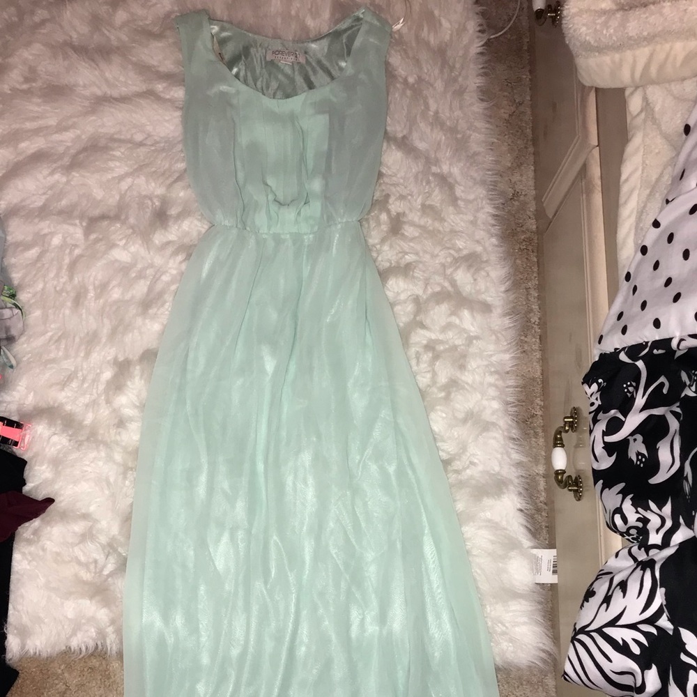 Mint prom/formal dress